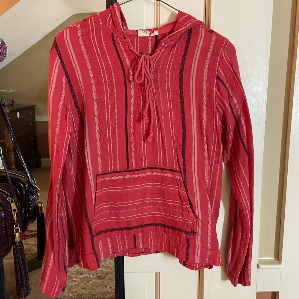 Pink Baja Beach Sweater